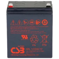 Аккумуляторная батарея для ИБП CSB HRL1225W 12 В 6 Ач Черный
