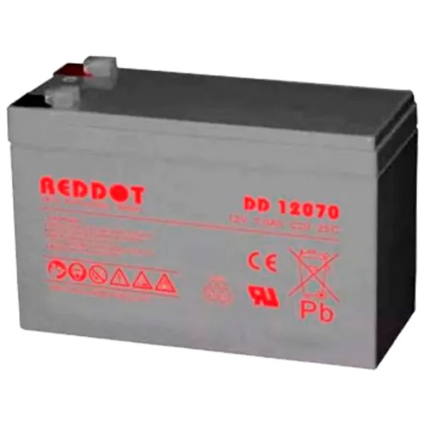 Аккумуляторная батарея для ИБП Reddot 12V 7AH T1 12 В 7 Ач Серый photo 1