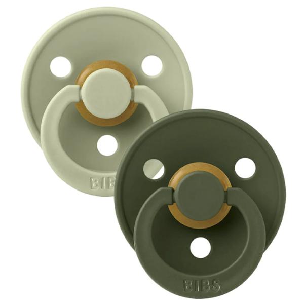 Suzetă cu tetina rotundă Bibs Colour 120212  Unisex / 6 luni - 18 luni / Latex / Sage Green photo 4 Suzetă cu tetina rotundă Bibs Colour 120212  Unisex / 6 luni - 18 luni / Latex / Sage Green photo 4