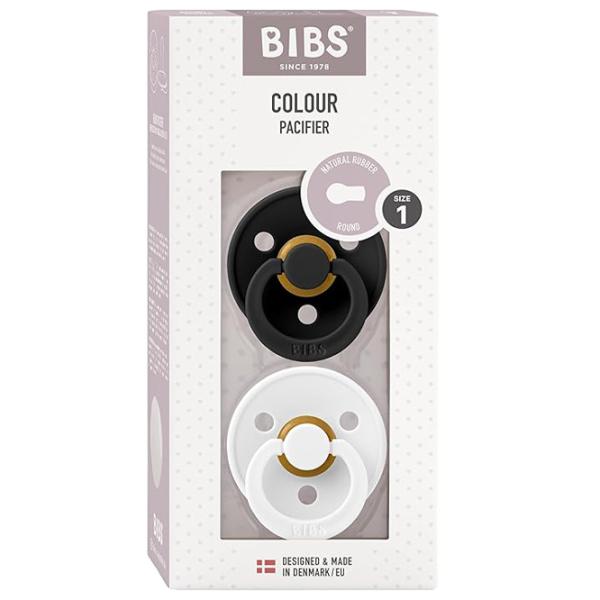 Соска круглая Bibs Colour 110219  Унисекс / 0 месяцев - 6 месяцев / Латекс / Черный photo 5