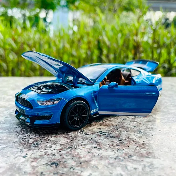 Mașină MSZ Shelby GT350 68441M  / / Blue photo 3
