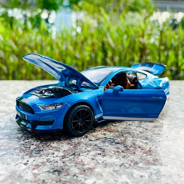 Mașină MSZ Shelby GT350 68441M  / / Blue photo 3