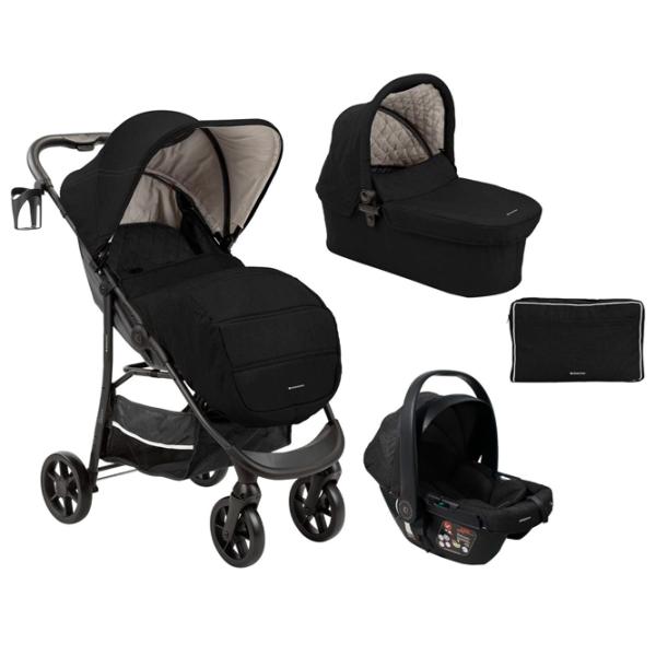 Детская коляска Kikka Boo Selina 3 in 1 3800171210652/ Черный photo 4 Детская коляска Kikka Boo Selina 3 in 1 3800171210652/ Черный photo 4