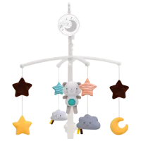 Игрушка для колясок и кроваток BaliBazoo Moni Dreamy  0+ / Разноцветный