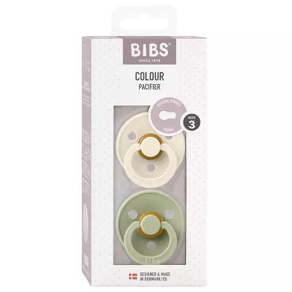 Suzetă cu tetina rotundă Bibs Colour 130241  Unisex / 18 luni - 36 luni / Latex / Ivory photo 2
