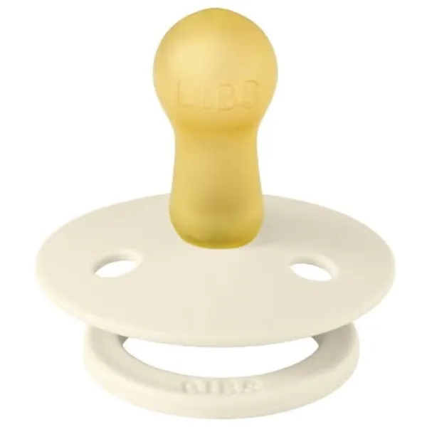 Suzetă cu tetina rotundă Bibs Colour 110367  Unisex / 0 luni - 6 luni / Latex / Ivory photo 6 Suzetă cu tetina rotundă Bibs Colour 110367  Unisex / 0 luni - 6 luni / Latex / Ivory photo 6
