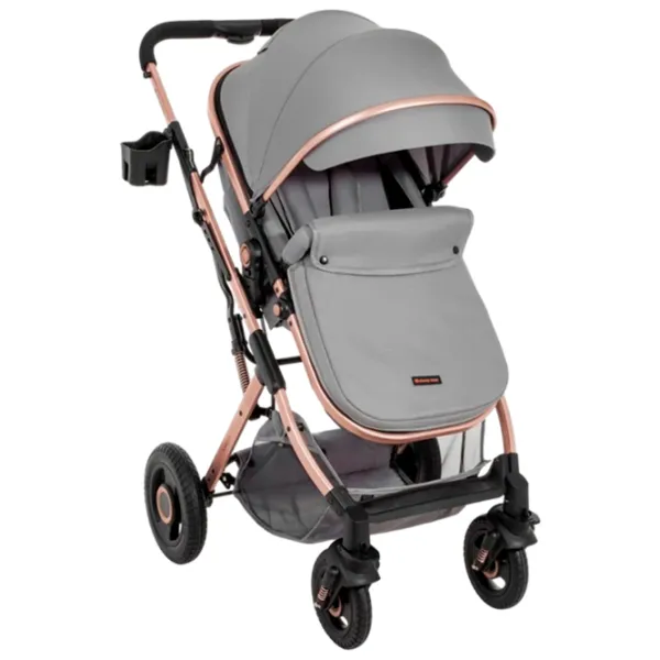 Детская коляска Kikka Boo Scarlett 3800171204026/ Серый photo 2 Детская коляска Kikka Boo Scarlett 3800171204026/ Серый photo 2