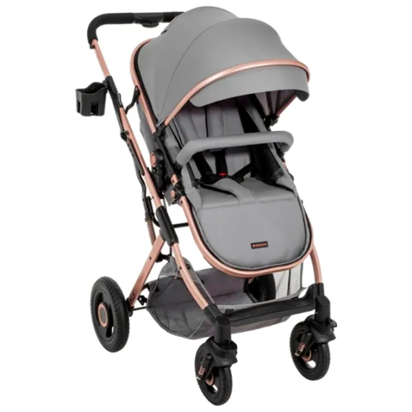 Детская коляска Kikka Boo Scarlett 3800171204026/ Серый photo 3 Детская коляска Kikka Boo Scarlett 3800171204026/ Серый photo 3