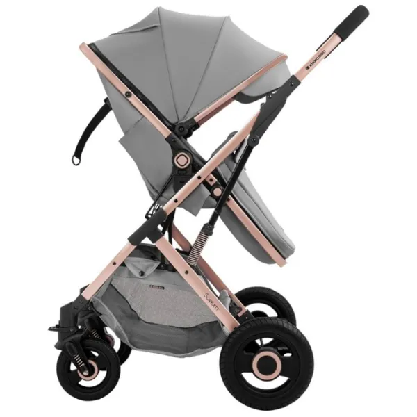 Детская коляска Kikka Boo Scarlett 3800171204026/ Серый photo 5 Детская коляска Kikka Boo Scarlett 3800171204026/ Серый photo 5