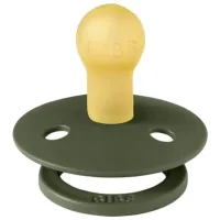 Suzetă cu tetina rotundă Bibs Colour 100218C Unisex / 0 luni - 6 luni / Latex / Green photo 4