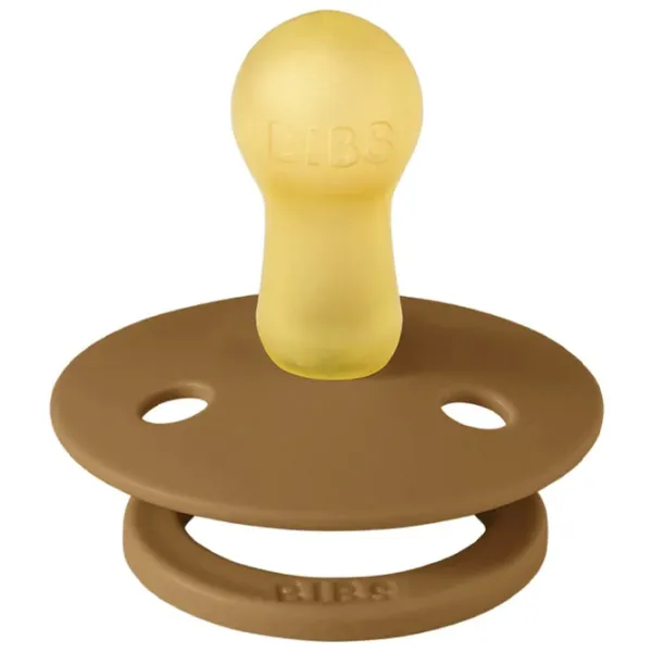 Соска круглая Bibs Colour 200289C  Унисекс / 6 месяцев - 18 месяцев / Латекс / Карамельный photo 2