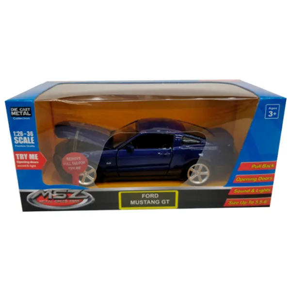 Mașină MSZ Ford Mustang GT 68307M  / / Blue photo 4