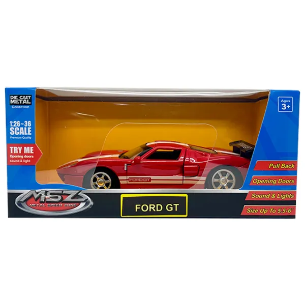 Mașină MSZ Ford GT 68320M  / / Red photo 5