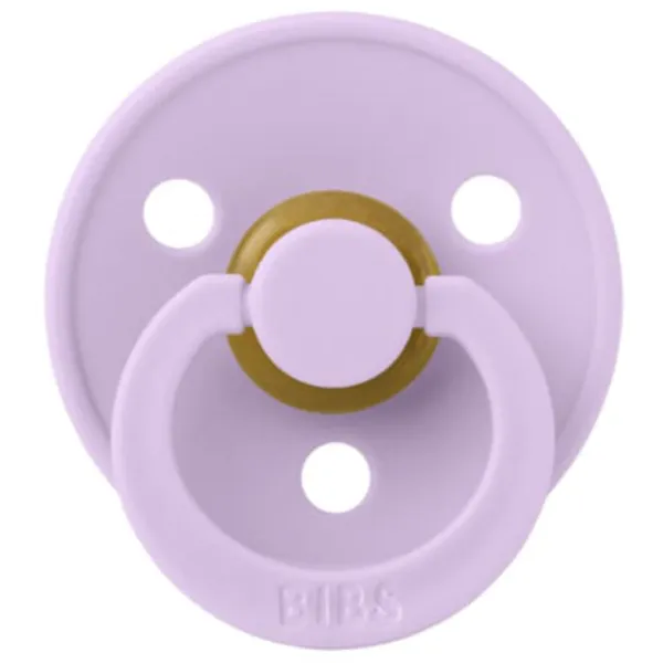 Соска круглая Bibs Colour 200291C  Для девочек / 6 месяцев - 18 месяцев / Латекс / Фиолетовый photo 3