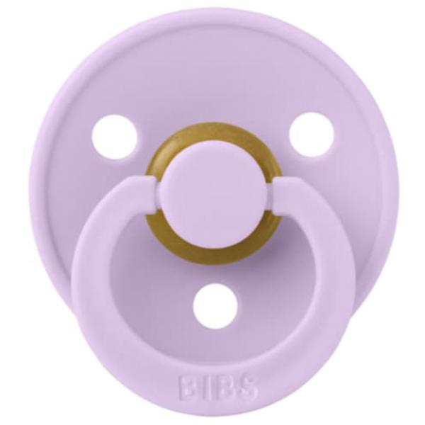 Соска круглая Bibs Colour 200291C  Для девочек / 6 месяцев - 18 месяцев / Латекс / Фиолетовый photo 3