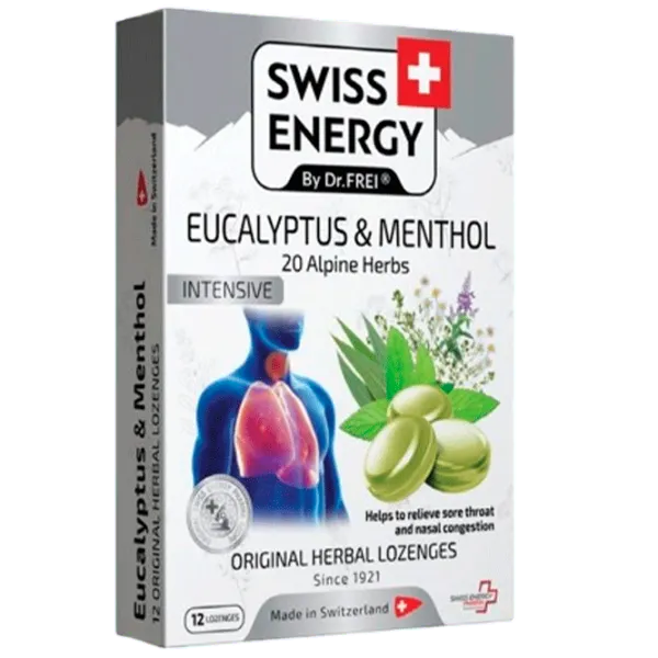 Vitamine și minerale Dr.Frei Swiss Energy 20 plante EUCALIPT&MENTA () 12 photo 1