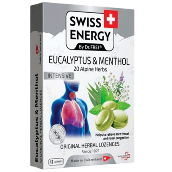 Vitamine și minerale Dr.Frei Swiss Energy 20 plante EUCALIPT&MENTA () 12 photo 1