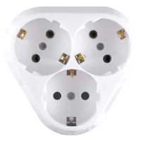 Мобильная розетка Elmos E7200-09 220 - 240 В / Type-F / Белый