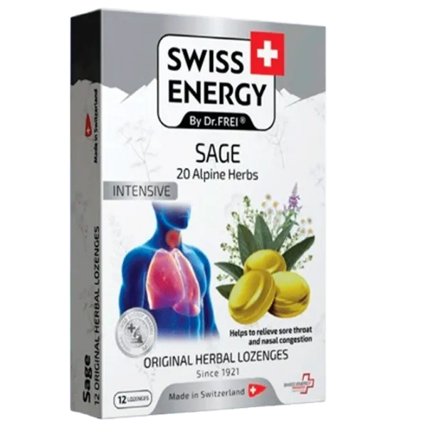 Vitamine și minerale Dr.Frei Swiss Energy 20 plante SALVIE () 12 photo 1