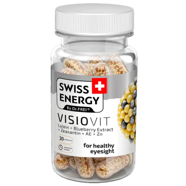 Vitamine și minerale Dr.Frei Swiss Energy VISIOVIT () 30 capsule photo 1