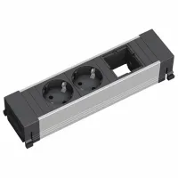 Модульная розетка BACHMANN 916.000 220 - 240 В / Type-F / Серый