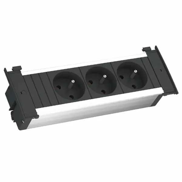 Priză modulară BACHMANN 927.000 220 - 240 V / Type-E / Gray photo 1