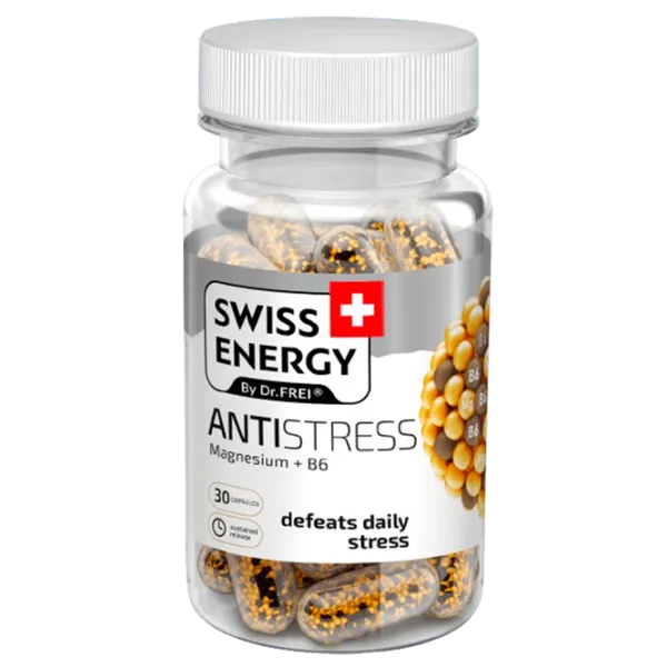 Vitamine și minerale Dr.Frei Swiss Energy ANTISTRESS () 30 capsule photo 1