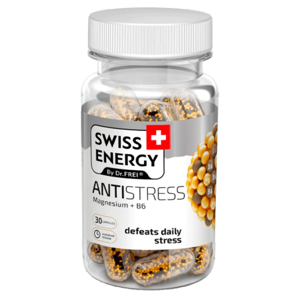 Vitamine și minerale Dr.Frei Swiss Energy ANTISTRESS () 30 capsule photo 1