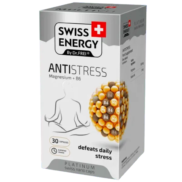 Vitamine și minerale Dr.Frei Swiss Energy ANTISTRESS () 30 capsule photo 2