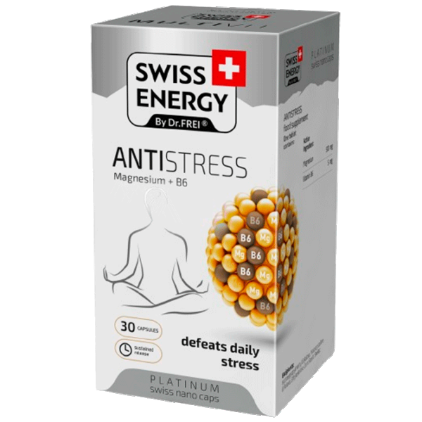 Vitamine și minerale Dr.Frei Swiss Energy ANTISTRESS () 30 capsule photo 2