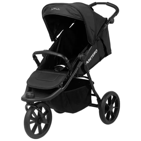 Детская коляска Caretero Lima 5908310397641/ Черный photo 1