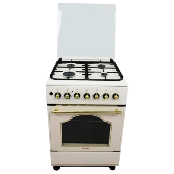 Aragaz Wolser WL-KF 60602 Pe gaz/ Ivory/  photo 1