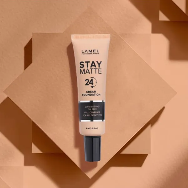 Тональный крем Lamel FOUNDATION STAY 30 мл / Porcelain photo 4 Тональный крем Lamel FOUNDATION STAY 30 мл / Porcelain photo 4