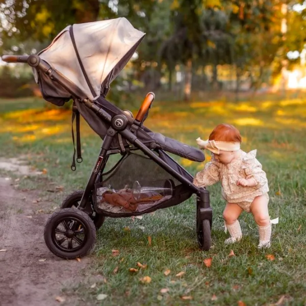 Cărucior pentru copil Coletto Nevia 5902659514264/ Gray photo 5 Cărucior pentru copil Coletto Nevia 5902659514264/ Gray photo 5