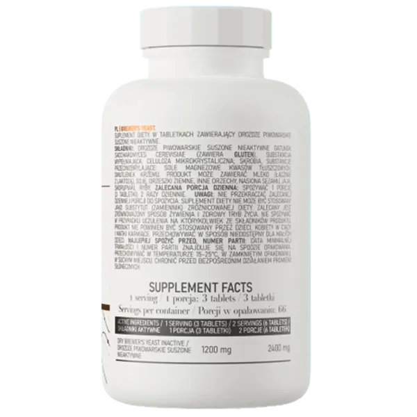 Витамины и минералы OstroVit Brewer's Yeast (5903933900537) 200 photo 3 Витамины и минералы OstroVit Brewer's Yeast (5903933900537) 200 photo 3