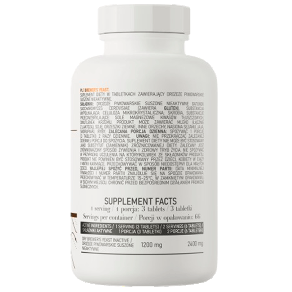 Витамины и минералы OstroVit Brewer's Yeast (5903933900537) 200 photo 3 Витамины и минералы OstroVit Brewer's Yeast (5903933900537) 200 photo 3