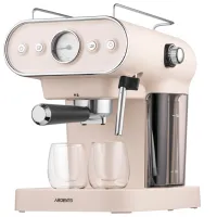 Aparat de cafea Ardesto FCM-E15BG / 1.2 l / Beige photo 3