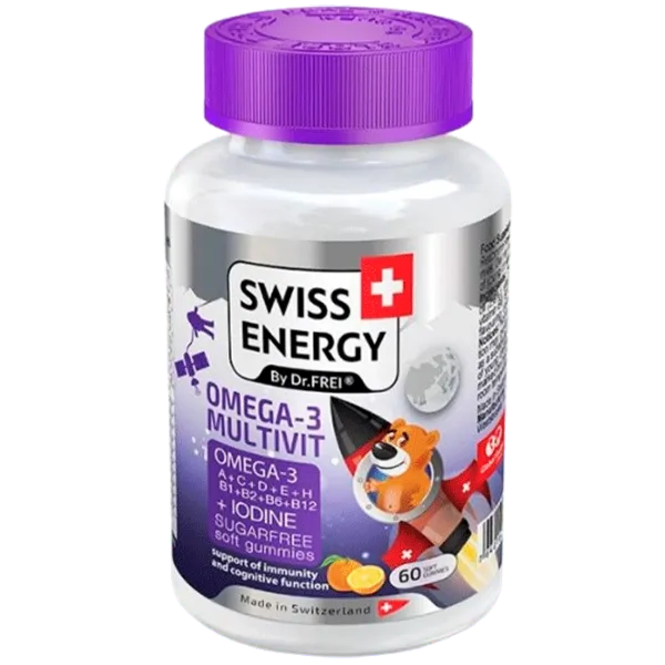 Витамины и минералы Dr.Frei Swiss Energy OMEGA-3 MULTIVIT + Iodine () 60 photo 1