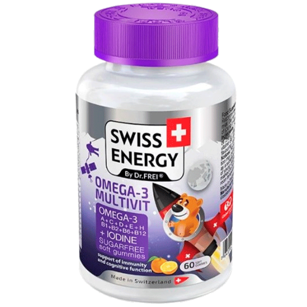 Витамины и минералы Dr.Frei Swiss Energy OMEGA-3 MULTIVIT + Iodine () 60 photo 1