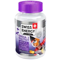 Vitamine și minerale Dr.Frei Swiss Energy OMEGA-3 MULTIVIT + Iodine () 60