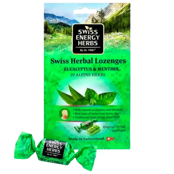 Vitamine și minerale Dr.Frei Swiss Energy 20 plante EUCALIPT&MENTA ()  photo 1