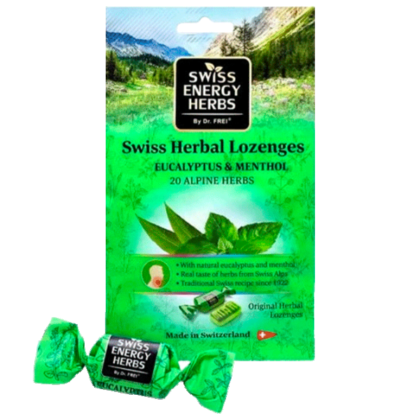 Vitamine și minerale Dr.Frei Swiss Energy 20 plante EUCALIPT&MENTA ()  photo 1