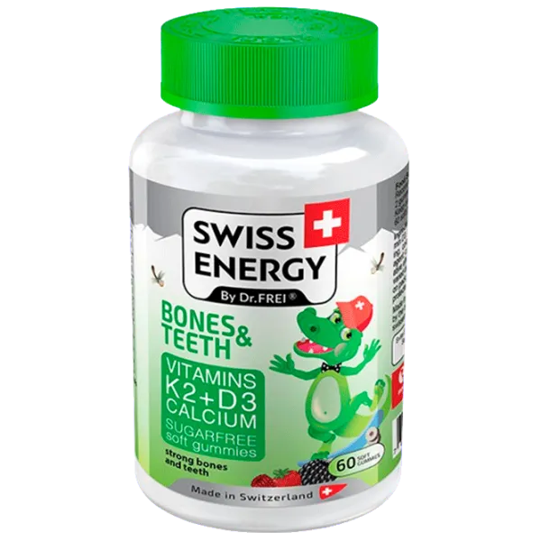 Vitamine și minerale Dr.Frei Swiss Energy BONES&TEETH () 60 photo 1