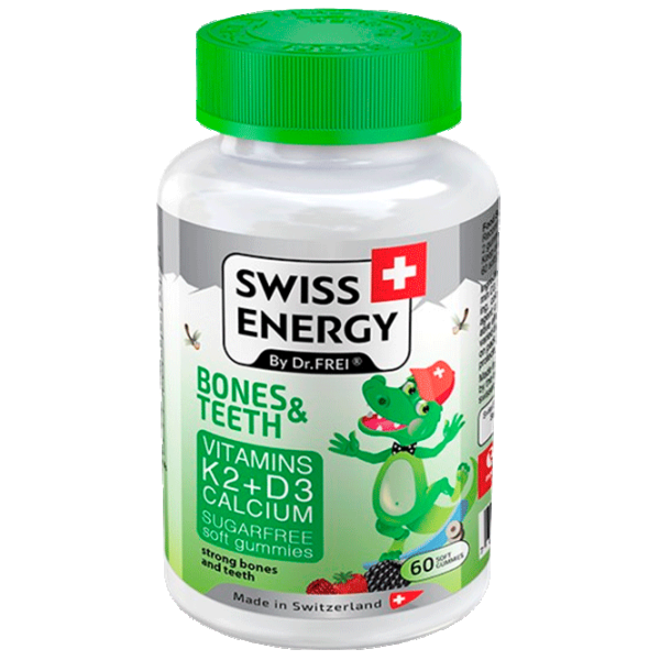 Vitamine și minerale Dr.Frei Swiss Energy BONES&TEETH () 60 photo 1