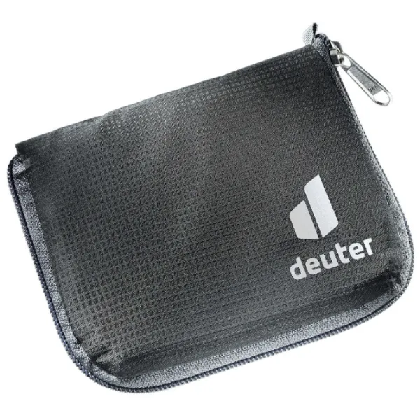 Portmoneu Unisex Deuter Zip Wallet Poliamidă / Black photo 1