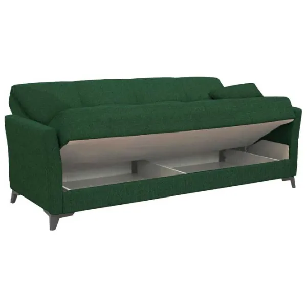 Canapea Fabulous Loren 3 (5745653) Pânză de iută / Green photo 2