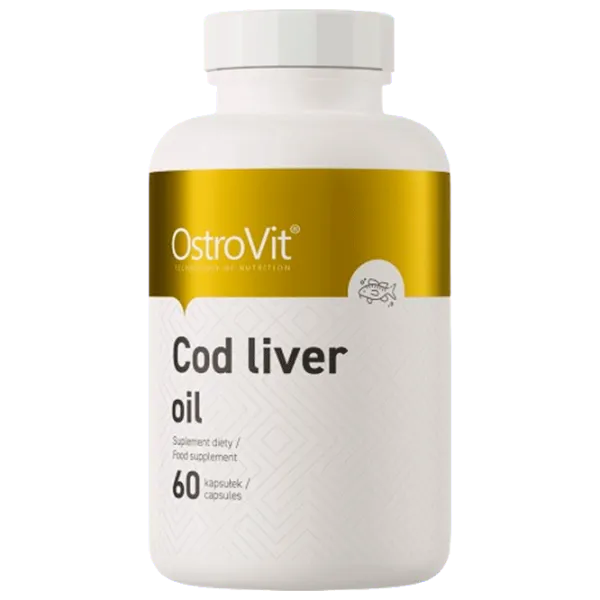 Витамины и минералы OstroVit Cod liver oil (5903246222920) 60 photo 1 Витамины и минералы OstroVit Cod liver oil (5903246222920) 60 photo 1