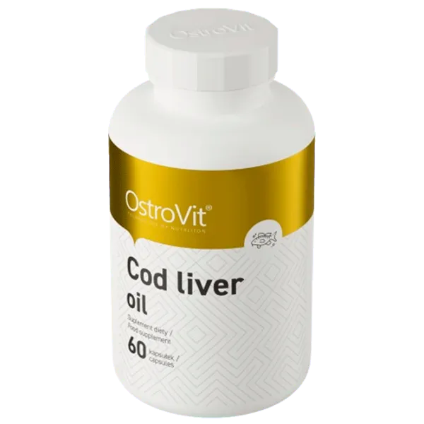 Витамины и минералы OstroVit Cod liver oil (5903246222920) 60 photo 2 Витамины и минералы OstroVit Cod liver oil (5903246222920) 60 photo 2