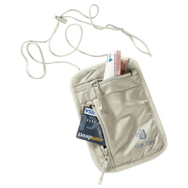 Portmoneu Unisex Deuter Security Wallet I Nailon / Sand photo 1 Portmoneu Unisex Deuter Security Wallet I Nailon / Sand photo 1