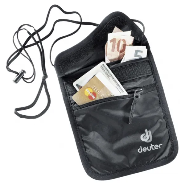 Portmoneu Unisex Deuter Security Wallet II Poliester / Black photo 1 Portmoneu Unisex Deuter Security Wallet II Poliester / Black photo 1